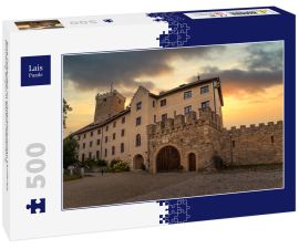 Lais Puzzle - Burg Falkenfels im niederbayerischen Landkreis Straubing-Bogen in Bayern | Höhenburg - 500 Teile