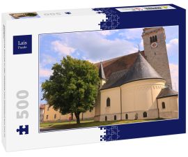 Lais Puzzle - Historische Kirche in der Altstadt von Mühldorf am Inn in Bayern - 500 Teile