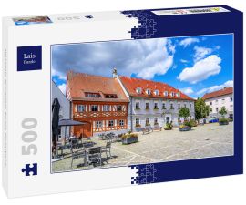 Lais Puzzle - Marktplatz, Hoechstadt, Bayern, Deutschland - 500 Teile