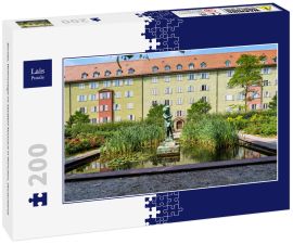 Lais Puzzle - Borstei, Wohnanlage im Stadtteil Moosach in München, Deutschland. - 200 Teile