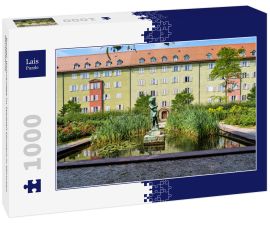 Lais Puzzle - Borstei, Wohnanlage im Stadtteil Moosach in München, Deutschland. - 1.000 Teile