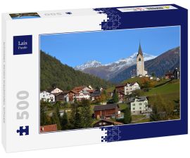 Lais Puzzle - Schmitten, Kanton Graubünden, Schweiz - 500 Teile