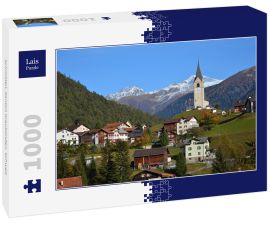 Lais Puzzle - Schmitten, Kanton Graubünden, Schweiz - 1.000 Teile