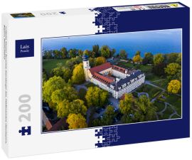 Lais Puzzle - Luftbild, Kloster Bernried, Starnberger See, Pfaffenwinkel, Oberbayern, Bayern, Deutschland - 200 Teile