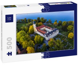 Lais Puzzle - Luftaufnahme, Kloster Bernried, Starnberger See, Pfaffenwinkel, Oberbayern, Bayern, Deutschland - 500 Teile