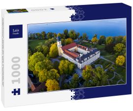 Lais Puzzle - Luftaufnahme, Kloster Bernried, Starnberger See, Pfaffenwinkel, Oberbayern, Bayern, Deutschland - 1.000 Teile