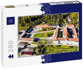 Lais Puzzle - Luftbild Kloster Schäftlarn, Isartal, Oberbayern, Bayern, Deutschland, - 200 Teile