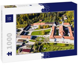 Lais Puzzle - Luftbild Kloster Schäftlarn, Isartal, Oberbayern, Bayern, Deutschland, - 1.000 Teile