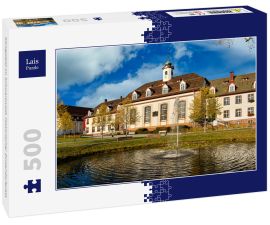 Lais Puzzle - Königsfeld im Schwarzwald, Historischer Zinzendorfplatz - 500 Teile