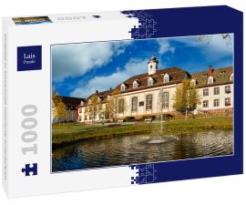 Lais Puzzle - Königsfeld im Schwarzwald, Historischer Zinzendorfplatz - 1.000 Teile