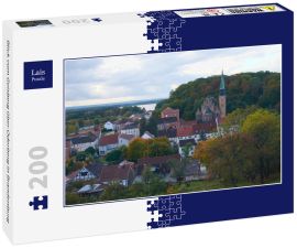 Lais Puzzle - Blick vom Geisberg über Oderberg in Brandenburg - 200 Teile