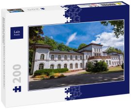 Lais Puzzle - Blick auf das historische Badehaus in der Kurstadt Bad Soden / Deuschland am Taunus - 200 Teile