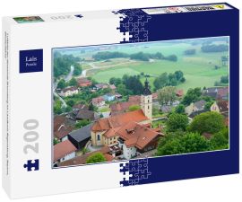 Lais Puzzle - Luftbild der Gemeinde Brennberg im Landkreis Regensburg, Bayern, Deutschland - 200 Teile