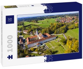 Lais Puzzle - Luftbild des Klosters Dietramszell, Dietramszell, Tölzer Land, Oberbayern, Bayern, Deutschland - 1.000 Teile