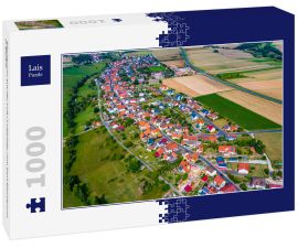 Lais Puzzle - Bischbrunn aus der Luft | Luftbilder vom Dorf Bischbrunn in Bayern - 1.000 Teile
