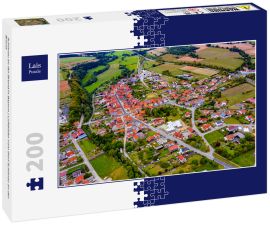 Lais Puzzle - Schönau an der Brend in Bayern | Luftbilder vom Dorf Schönau an der Brend - 200 Teile