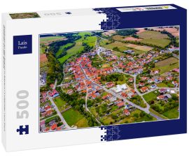 Lais Puzzle - Schönau an der Brend in Bayern | Luftbilder vom Dorf Schönau an der Brend - 500 Teile