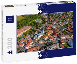 Lais Puzzle - Poppenhausen aus der Luft | Luftbilder vom Dorf Poppenhausen in Hessen - 200 Teile