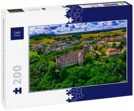 Lais Puzzle - Rothenfels in Bayern aus der Luft | Das Dorf Rothenfels aus der Luft - 200 Teile