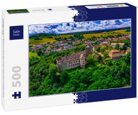 Lais Puzzle - Rothenfels in Bayern aus der Luft | Das Dorf Rothenfels aus der Luft - 500 Teile