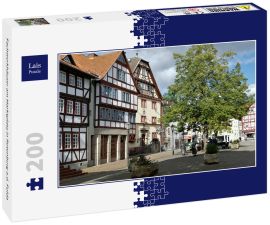 Lais Puzzle - Fachwerkhäuser am Marktplatz in Rotenburg a.d. Fulda - 200 Teile