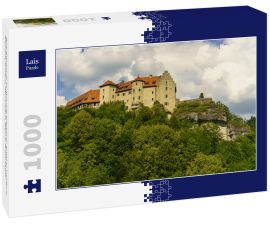 Lais Puzzle - Burg Rabenstein im Ahorntal, Fränkische Schweiz, Landkreis Bayreuth, Franken, Oberfranken, Bayern, Deutschland - 1.000 Teile