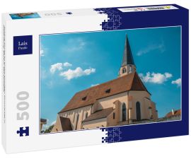 Lais Puzzle - Schöne Kirche an einem sonnigen Sommertag in Dietersburg, Bayern, Deutschland - 500 Teile