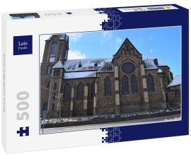 Lais Puzzle - Kirche Langenfeld im Schnee - 500 Teile
