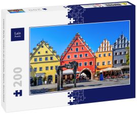 Lais Puzzle - Unterer Markt, Weiden in der Oberpfalz, Bayern, Deutschland - 200 Teile