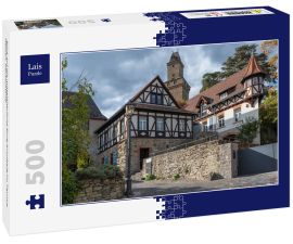 Lais Puzzle - Blick auf die mittelalterliche Burg Kronberg im Taunus, Hessen, Deutschland - 500 Teile