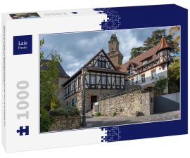 Lais Puzzle - Blick auf die mittelalterliche Burg von Kronberg im Taunus, Hessen, Deutschland - 1.000 Teile