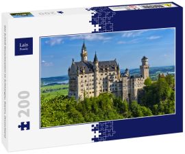 Lais Puzzle - Das Schloß Neuschwastein im Schwangau, Bayern, Deutschland - 200 Teile