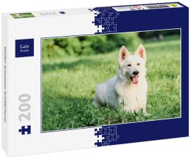 Lais Puzzle - Weißer Schweizer Schäferhund - 200 Teile