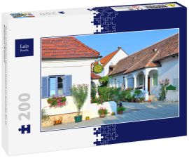 Lais Puzzle - Gasse im idyllischen Weinort Mörbisch am Neusiedler See im Burgenland, Österreich - 200 Teile
