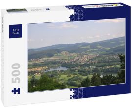 Lais Puzzle - Köflach, Voitsberg, Steiermark, Piber, Lipizzaner, Stadt, Dorf, Berge - 500 Teile