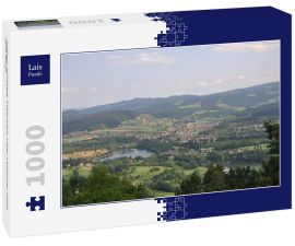 Lais Puzzle - Köflach, Voitsberg, Steiermark, Piber, Lipizzaner, Stadt, Dorf, Berge - 1.000 Teile