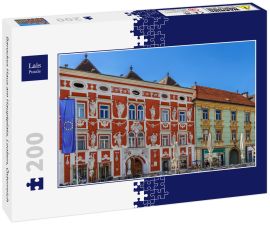 Lais Puzzle - Barockes Haus am Hauptplatz, Leoben, Österreich - 200 Teile