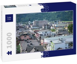 Lais Puzzle - Das Zentrum von Wörgl in Tirol aus der Vogelperspektive - 1.000 Teile