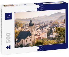 Lais Puzzle - Die Altstadt von Waidhofen an der Ybbs im Herbst, Mostviertel, Niederösterreich, Österreich - 500 Teile
