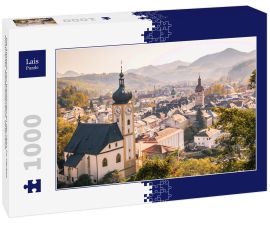 Lais Puzzle - Die Altstadt von Waidhofen an der Ybbs im Herbst, Mostviertel, Niederösterreich, Österreich - 1.000 Teile
