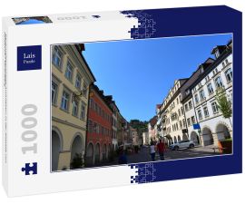 Lais Puzzle - Denkmalgeschützte Architektur in der Altstadt von Feldkirch - Vorarlberg - 1.000 Teile