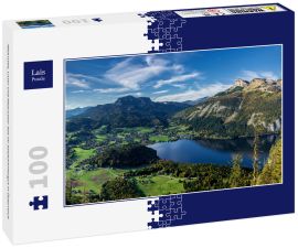 Lais Puzzle - Altaussee, Loser und Altausseer See im Salzkammergut in Österreich - 100 Teile