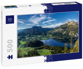 Lais Puzzle - Altaussee, Loser und Altausseer See im Salzkammergut in Österreich - 500 Teile