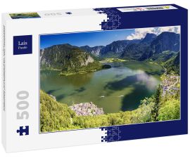 Lais Puzzle - Hallstätter See mit Hallstatt und Dachstein, Salzkammergut, Oberösterreich, Österreich - 500 Teile