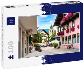 Lais Puzzle - Stadtbild von St. Johann in Tirol, Österreich - 100 Teile