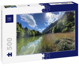 Lais Puzzle - Berglsteiner See in den Brandenberger Alpen nahe dem Reintaten See Kramsach Inntal Tirol Österreich - 500 Teile