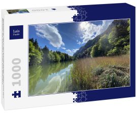 Lais Puzzle - Berglsteiner See in den Brandenberger Alpen nahe dem Reintaten See Kramsach Inntal Tirol Österreich - 1.000 Teile