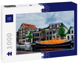 Lais Puzzle - Grachten von Assen und typische Häuser. Holland. - 1.000 Teile
