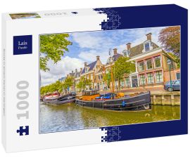 Lais Puzzle - Boote in einem Kanal in Harlingen - 1.000 Teile
