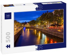 Lais Puzzle - Grachten von Leeuwarden Niederlande - 500 Teile
